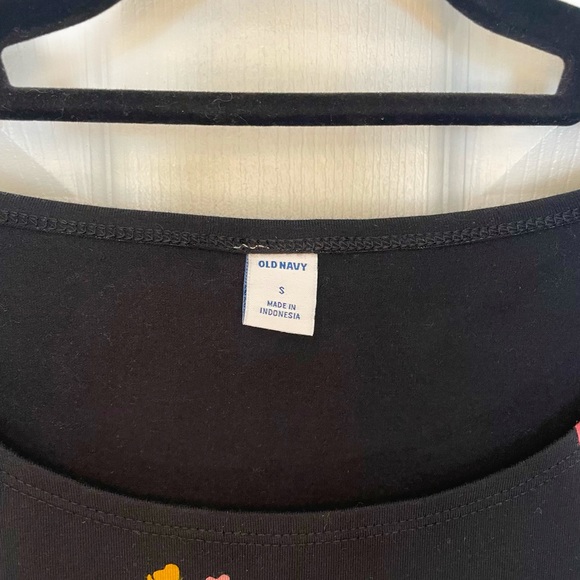 Long sleeve floral black flare dress NWT - Picture 4 of 5